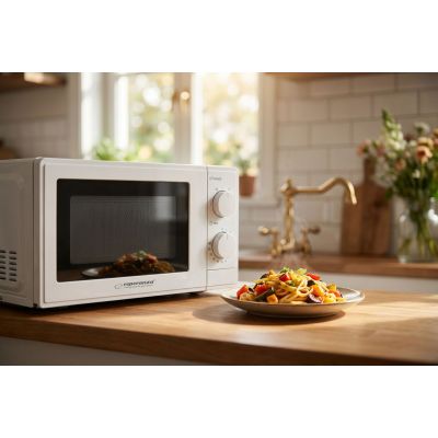11. ESPERANZA MICROWAVE OVEN ESTOFADO WHITE EKO011W