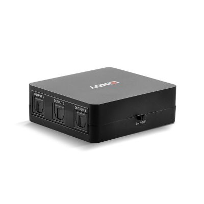 6. Lindy 70480 Audio Splitter Black