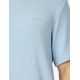 4. T-shirt Boss Rib Azzurro M 50509328-450