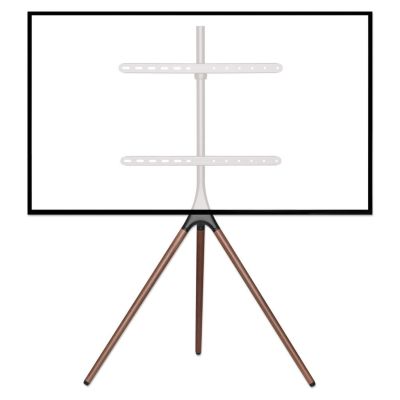 9. MANHATTAN Mobile TV Stand with Tripod 45"-65" 32kg