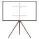 9. MANHATTAN Mobile TV Stand with Tripod 45"-65" 32kg