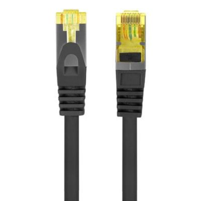 2. LANBERG CAT6A S/FTP LSZH CU 0.5M BLACK PATCH CABLE FLUKE PASSED