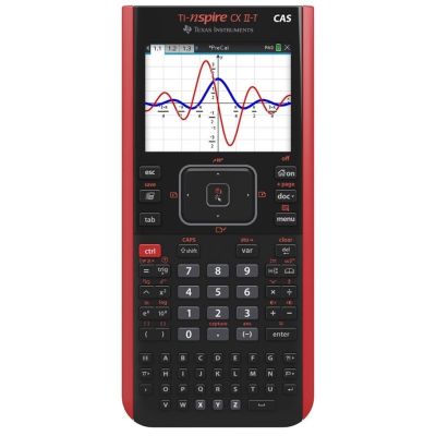 2. Texas Instruments TI NSPIRE CX II-T CAS Pocket Graphing Calculator Black