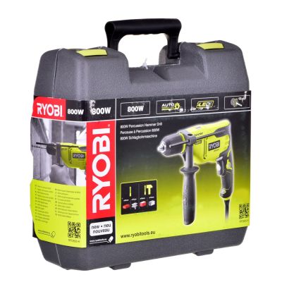 11. 800W hammer drill, RYOBI case