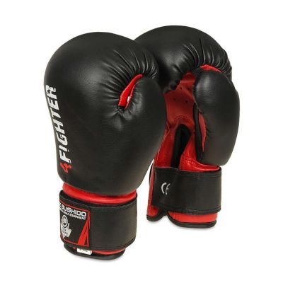 13. 6oz Boxing Gloves for Kids - 4Fighter Red