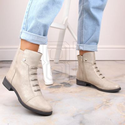 10. Shiny insulated ankle boots Jezzi W JEZ52K