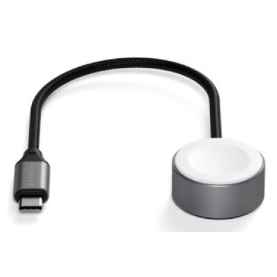 4. Satechi USB-C Fast Charging Cable - USB-C charging cable for Apple Watch, 5W 20 cm (space gray)