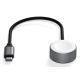 4. Satechi USB-C Fast Charging Cable - USB-C charging cable for Apple Watch, 5W 20 cm (space gray)