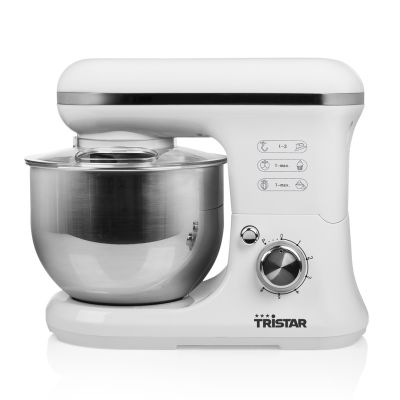 Tristar MX-4817 Kitchen Machine 1200 W Number of Speeds 6 Bowl Capacity 5 L White
