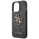 6. Guess 4G Big Metal Logo Case for iPhone 14 Pro - Gray