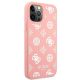 4. Guess GUHCP12LLSPEWPI iPhone 12 Pro Max 6.7" pink/pink hard case Peony Collection
