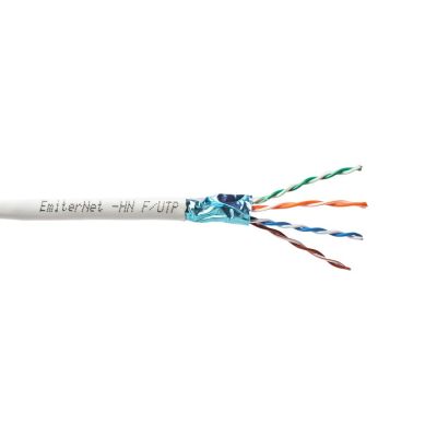 2. Emiter Net FTP (F/UTP) cable cat.5e 350MHz, wire 4x2x24 AWG, PVC K/EMITERNET-FTP5E.