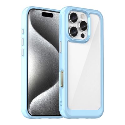 Outer Space Case for iPhone 16e / 17e with Flexible Frame - Blue