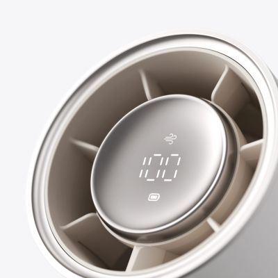 17. Jisulife Handheld Fan Pro1 Mini 4250mAh USB-C Portable Fan Blower - White