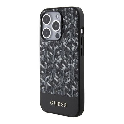 2. Guess GCube Stripes MagSafe case for iPhone 15 Pro Max - black