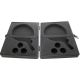 24. CASE COVER FOR 2 RACKETS AND 3 BALLS FOR TABLE TENNIS JOOLA ALU BLACK
