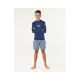 4. Boy's Lycra RIP CURL Waves Upf L/S-Boy blue