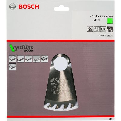 2. Bosch ?2608640616 circular saw blade 19 cm 1 pc.