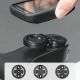 3. Rockbros WT-2 Bike Computer Holder with AirTag Space - Black