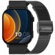 Smartwatch Gravity GT15-1 Black Silicone Strap + Black Bracelet