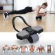 6. KA10 BLACK ABS WHEEL AUTOMATIC WHEEL FOR EXERCISING THE ABDOMINAL MUSCLES WITH SUPPORT