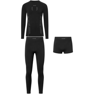 2. Viking Eiger 2.0 men's thermal underwear black and gray 500-27-3361-0908