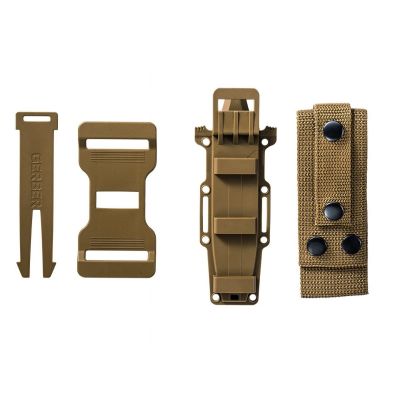 4. GERBER Strongarm Fixed Serrated Coyote Survival Knife