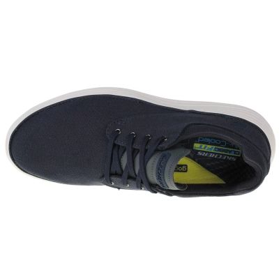 3. Skechers Status 2.0 Burbank 204083-NVY Navy Blue Size 42