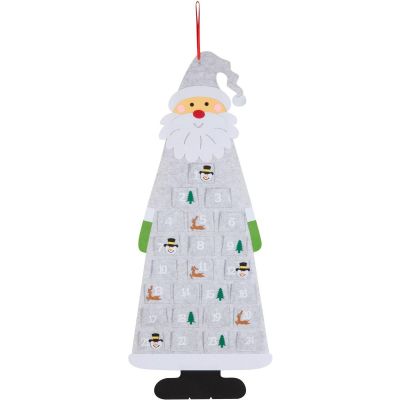 10. GREY SANTA CLAUS ADVENT CALENDAR