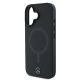 6. Mercedes Smooth Leather MagSafe iPhone 16 Plus Case - Black