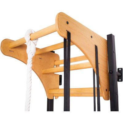 19. WOODEN PULL-UP BAR IN OAK COLOR BENCHK PB076