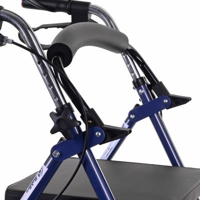 18. Four-wheeled wheelchair support