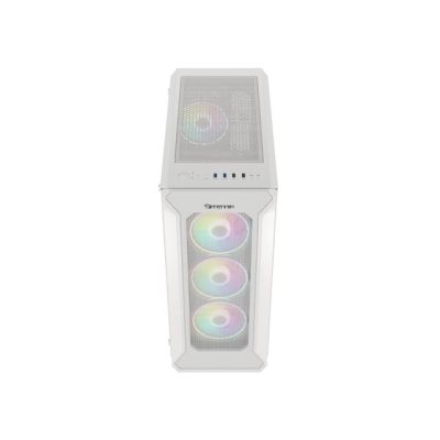 21. GENESIS IRID 505 ARGB WHITE MIDI TOWER CASE NPC-1872
