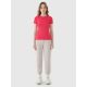 4. Women's 4F slim T-shirt with modal 4F 4FWSS25TTSHF1995-54S