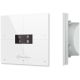 Grenton smart panel / 4 touch fields / OLED display / TF-Bus / white glass front