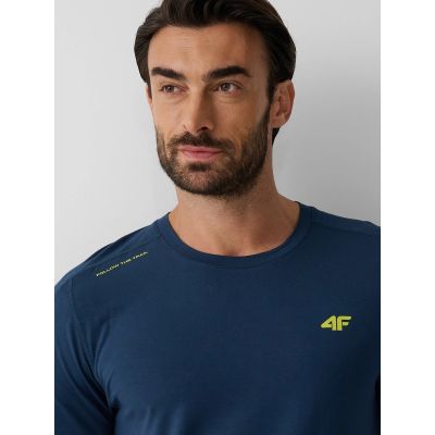 6. Men's trekking t-shirt made of bamboo fiber 4F 4FRAW26TFTSM2686-32S