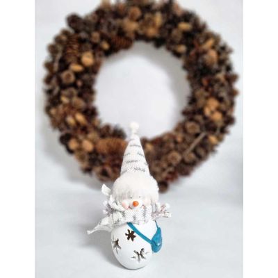 11. LED SNOWMAN FIGURE 7x6x16CM