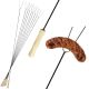 4. FORK FIRE STICK 100CM SET 10 PCS