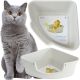 OPEN CORNER CAT LITTERS BOX