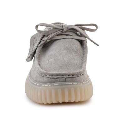 2. Clarks Torhill Lo 26182810 Light Gray Suede