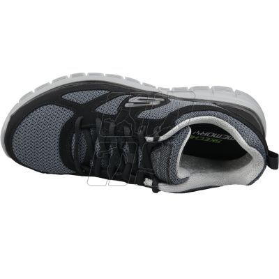 3. Skechers Burns Agoura M 52635-BKGY shoes