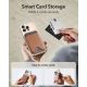 5. ESR Classic RFID Magnetic Wallet Stand MagSafe for Phone - Brown