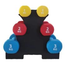 12KG NEOPRENE DUMBBELL WITH CANCER