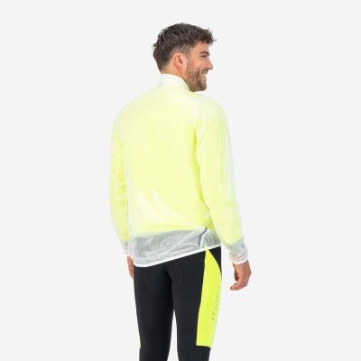 4. Rogelli EMERGENCY rain jacket, white, M