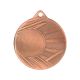 12. MEDAL WITH SPACE FOR A STICKER, BRONZE, DIAMETER 50mm