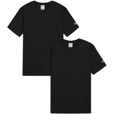 Champion Men's Short Sleeve T-shirt 2-pack black 220267 KK001