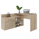 Corner desk + chest of drawers DANY 120x50xH76 sonoma