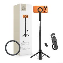 Tech-Protect L11S MagSafe selfie stick - black