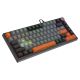 8. SAVIO MAGNETIC KEYBOARD ASTRAL BLACK OUTEMU WHITE JADE RGB 3 KEYCAPS COLORS