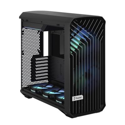 17. Fractal Torrent Black RGB TG Light Tint 5x Fan ATX case
